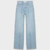 Denim Forum Los vaqueros anchos de talle alto y corte entallado de los 90