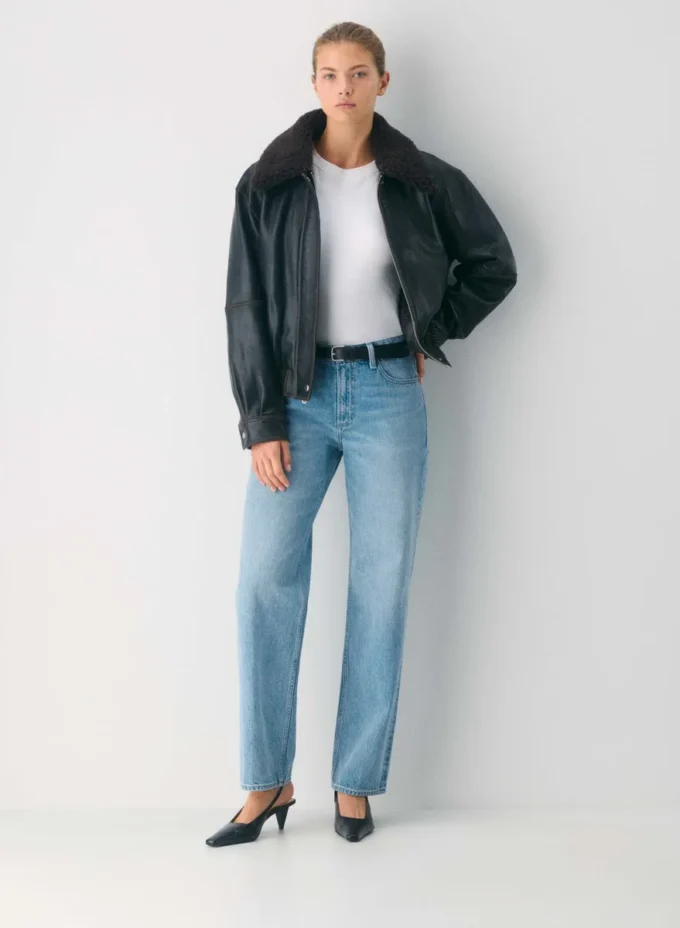 Denim Forum Los vaqueros holgados de talle bajo y corte curvilíneo Iggy Denim Forum Los vaqueros holgados de talle bajo y corte curvilíneo Iggy
