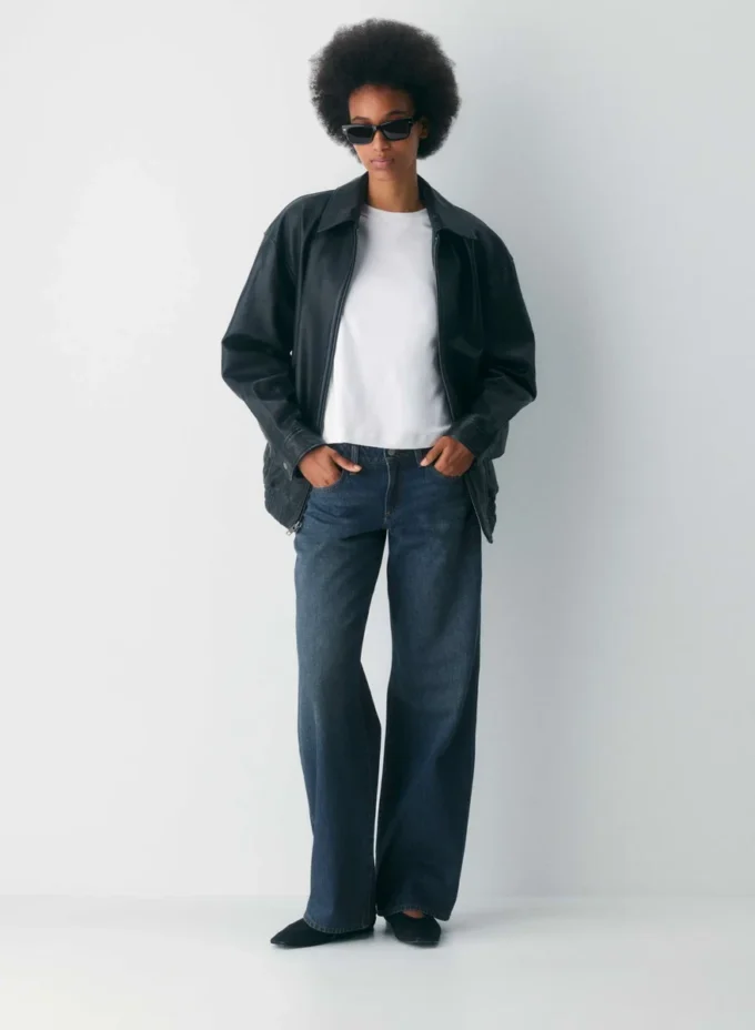 Denim Forum Los vaqueros holgados de talle superbajo de los 90 Denim Forum Los vaqueros holgados de talle superbajo de los 90