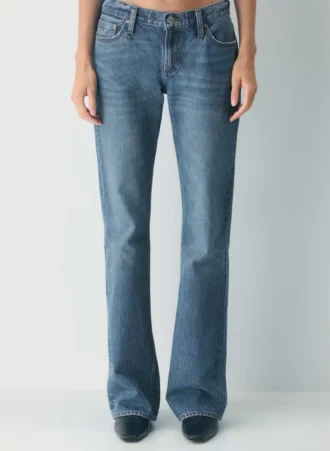 Denim Forum Vaqueros acampanados de talle bajo de los años 2000