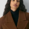 El abrigo Maxine: suave lana y cachemira