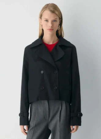 El trench coat de Esquire: sarga urbana
