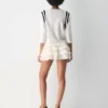 Falda pantalón de popelín Theo