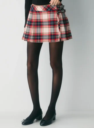 Falda plisada Magpie
