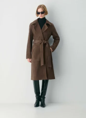 Gabardina de ante Silva