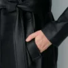 Gabardina de cuero Silva Gabardina de cuero Silva