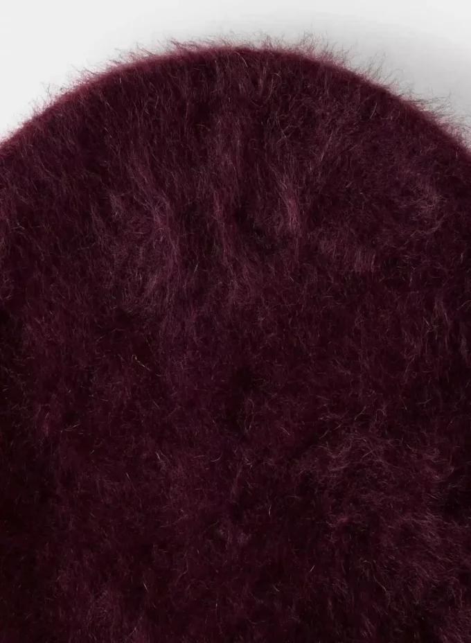 Gorro alto de cachemira cepillada Gorro alto de cachemira cepillada