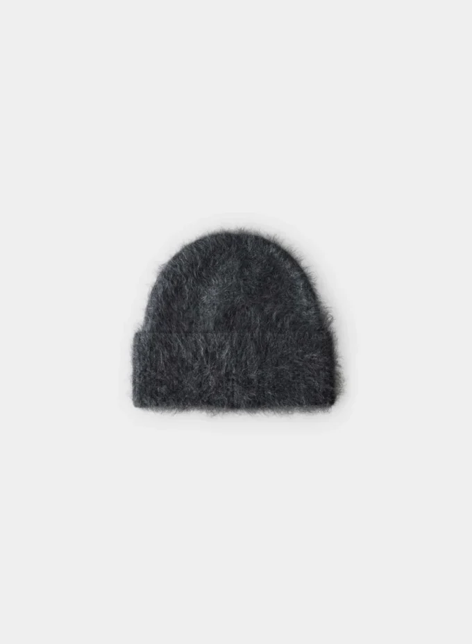 Gorro con puños de cachemira cepillada Gorro con puños de cachemira cepillada