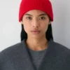 Gorro de cachemira con vuelta