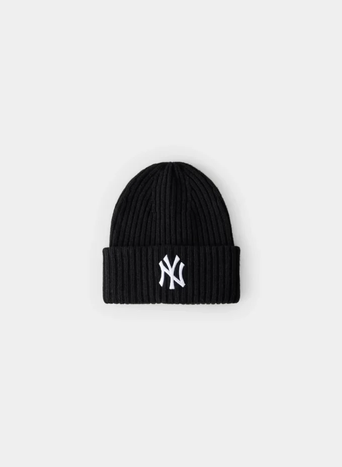Gorro de lana merino acanalada New Era Ny Yankees Gorro de lana merino acanalada New Era Ny Yankees