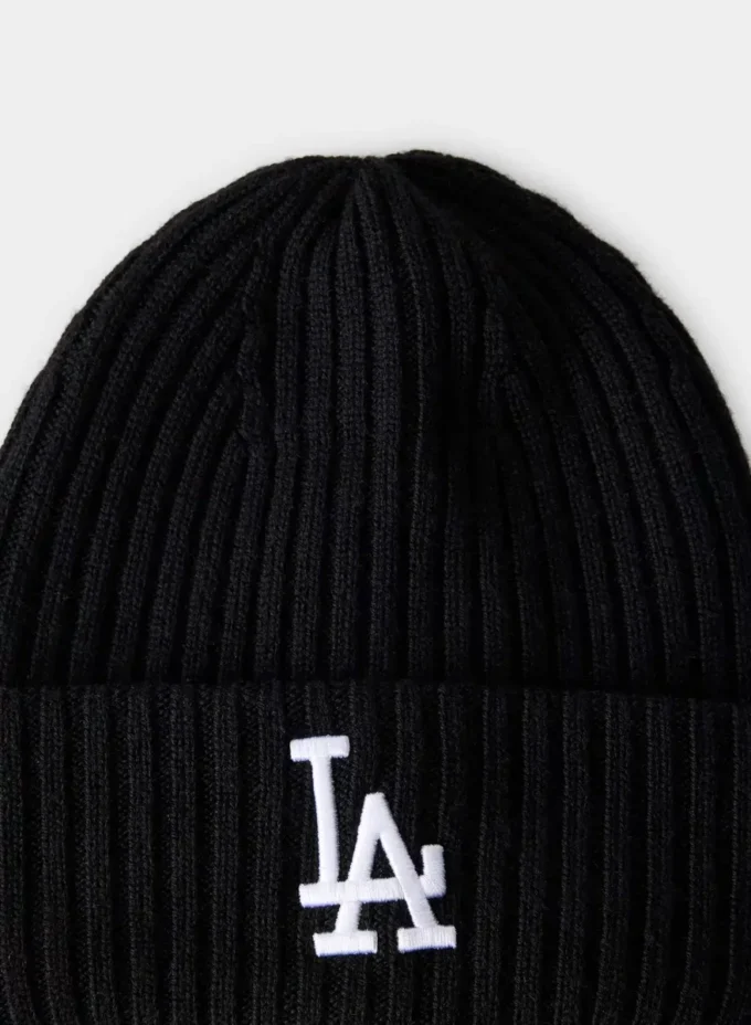 Gorro de lana merino acanalado La Dodgers de New Era