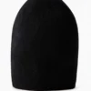 Gorro holgado de punto acanalado de cachemira