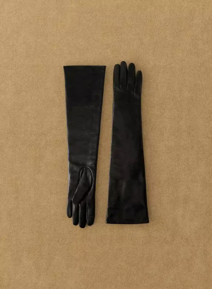 Guantes extralargos de cuero Guantes extralargos de cuero