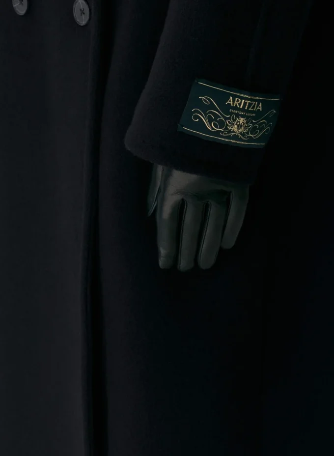 Guantes largos de cuero