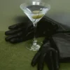 Guantes largos de cuero