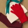 Guantes técnicos con puños de cachemira Guantes técnicos con puños de cachemira