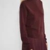 Jersey de cuello alto de cachemira
