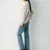 Jersey de cuello redondo de lana merino Heritage Knit Jersey de cuello redondo de lana merino Heritage Knit