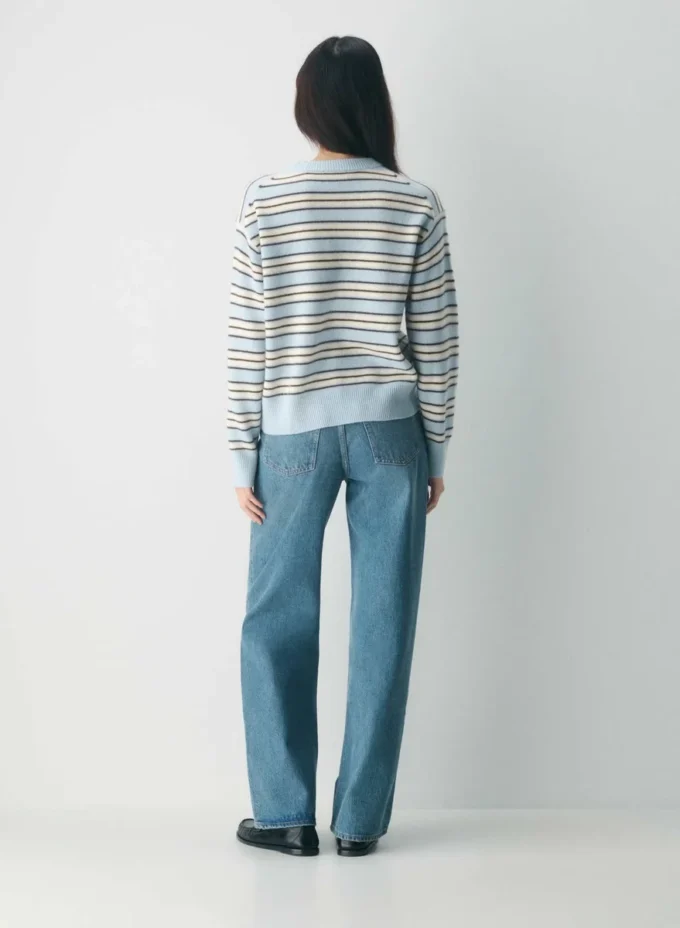 Jersey de cuello redondo holgado Essential Cashmere
