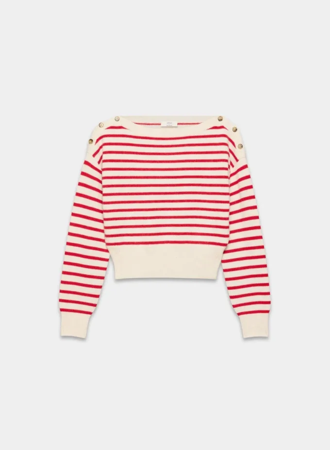 Jersey de lana y cachemira Gable