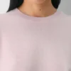 Jersey de manga corta y cuello redondo de cachemira Bare Jersey de manga corta y cuello redondo de cachemira Bare