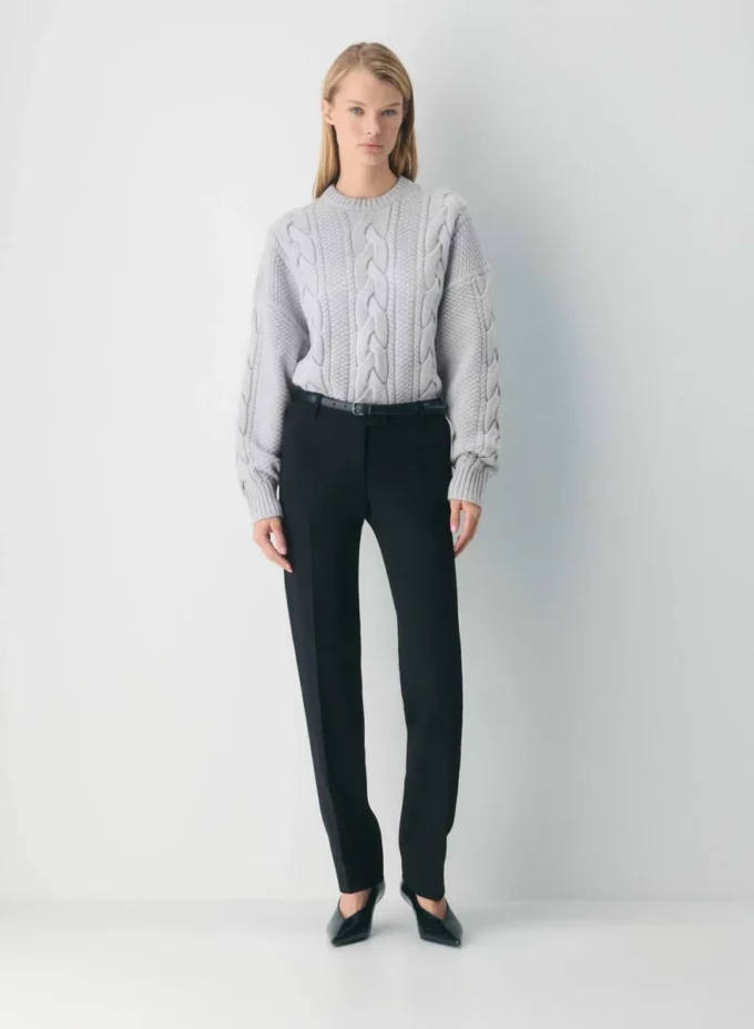 Jersey Heritage Knit Merino Wool Crew Hi-hip Jersey Heritage Knit Merino Wool Crew Hi-hip