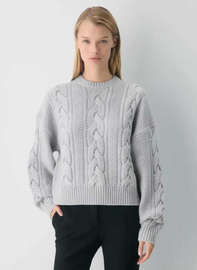 Jersey Heritage Knit Merino Wool Crew Hi-hip Jersey Heritage Knit Merino Wool Crew Hi-hip
