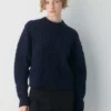 Jersey Heritage Knit Merino Wool Crew Hi-hip Jersey Heritage Knit Merino Wool Crew Hi-hip