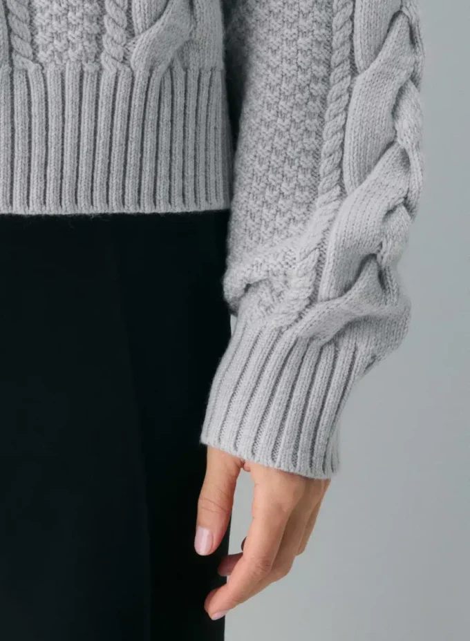 Jersey Heritage Knit Merino Wool Crew Hi-hip Jersey Heritage Knit Merino Wool Crew Hi-hip