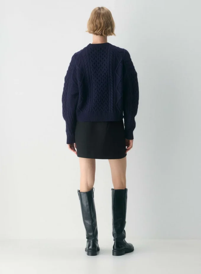 Jersey Heritage Knit Merino Wool Crew Hi-hip Jersey Heritage Knit Merino Wool Crew Hi-hip