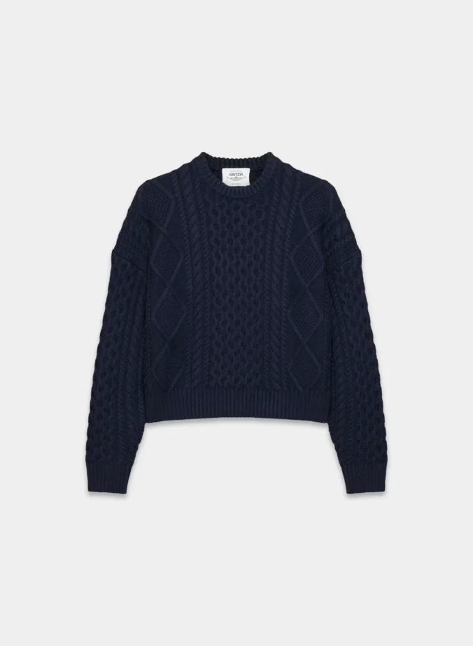 Jersey Heritage Knit Merino Wool Crew Hi-hip Jersey Heritage Knit Merino Wool Crew Hi-hip
