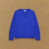 Jersey oversize con cuello en V de Plush Cashmere
