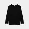 Jersey oversize de cuello redondo Mesh Cashmere