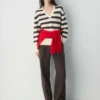 Jersey polo oversize de cachemira Plush