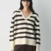 Jersey polo oversize de cachemira Plush