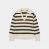 Jersey polo oversize de cachemira Plush