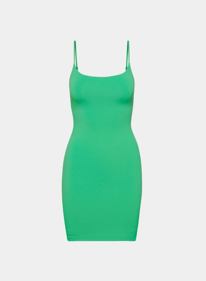 Mini vestido camisero con cuello cuadrado Original Contour Mini vestido camisero con cuello cuadrado Original Contour