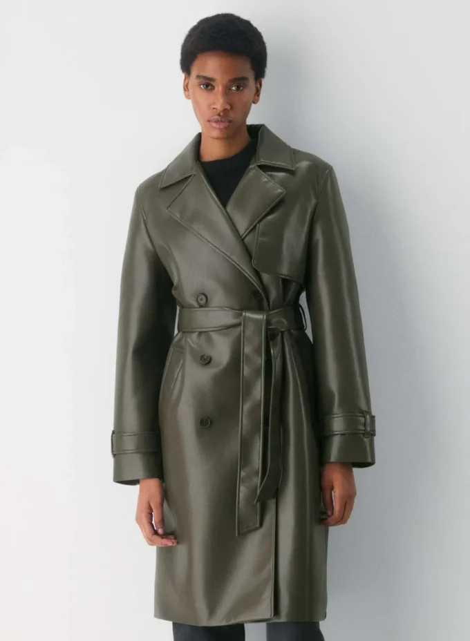 Nueva gabardina tabloide – Cuero Unreal