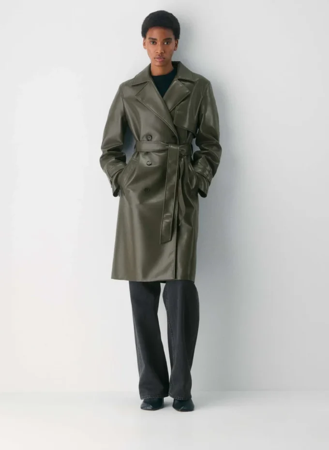 Nueva gabardina tabloide – Cuero Unreal