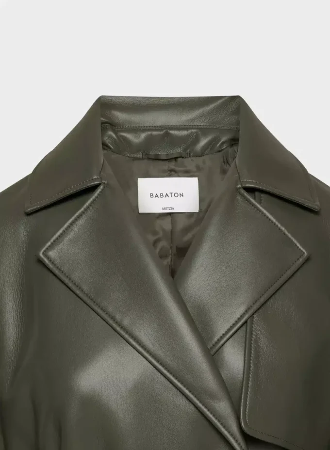 Nueva gabardina tabloide – Cuero Unreal