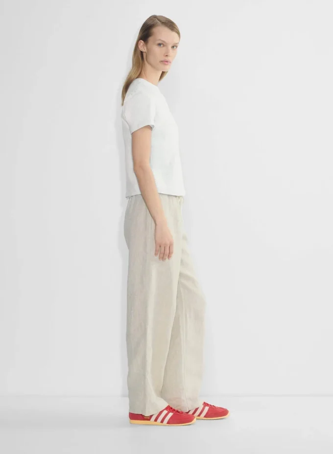 Pantalón Charleston de lino