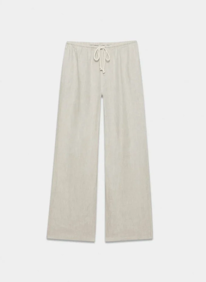 Pantalón Charleston de lino