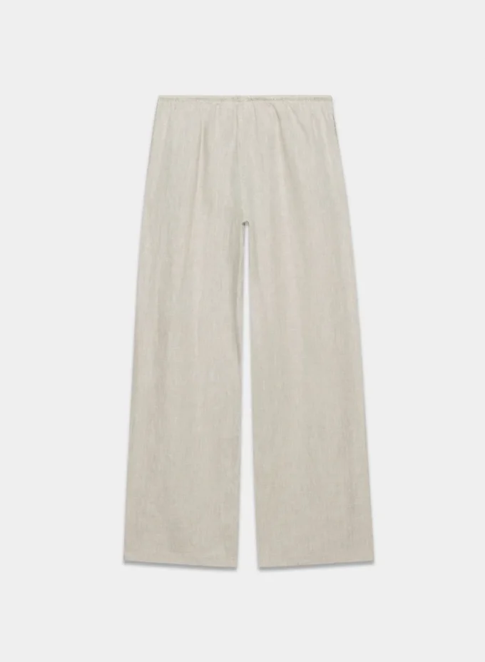 Pantalón Charleston de lino