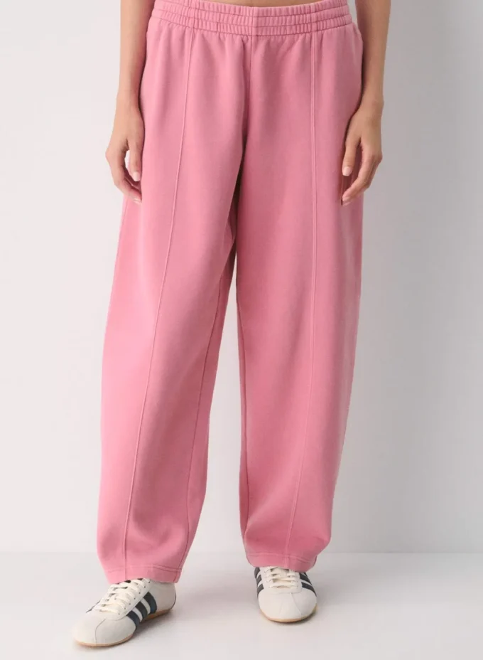 Pantalón de chándal con costuras boyfriend de Cozy Sweatfleece Pantalón de chándal con costuras boyfriend de Cozy Sweatfleece