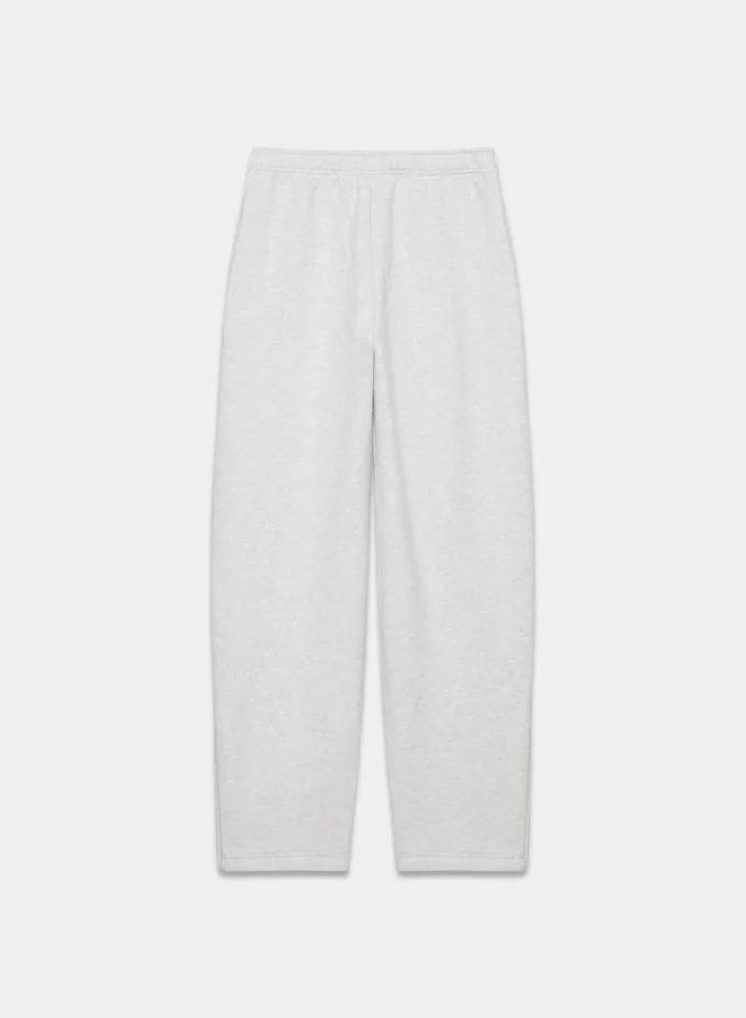 Pantalón de chándal con cremallera Mega Barrel de felpa Cozy Sweatfleece
