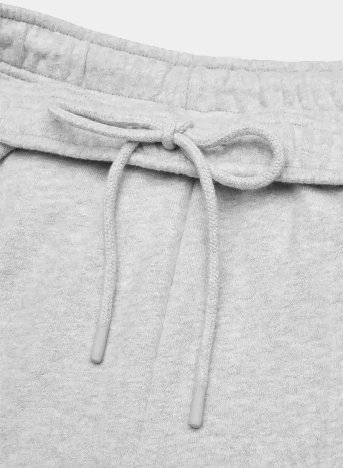 Pantalón de chándal con cremallera Mega Barrel de felpa Cozy Sweatfleece