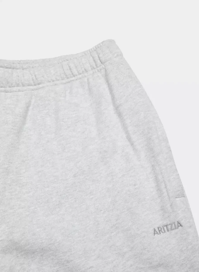 Pantalón de chándal con cremallera Mega Barrel de felpa Cozy Sweatfleece