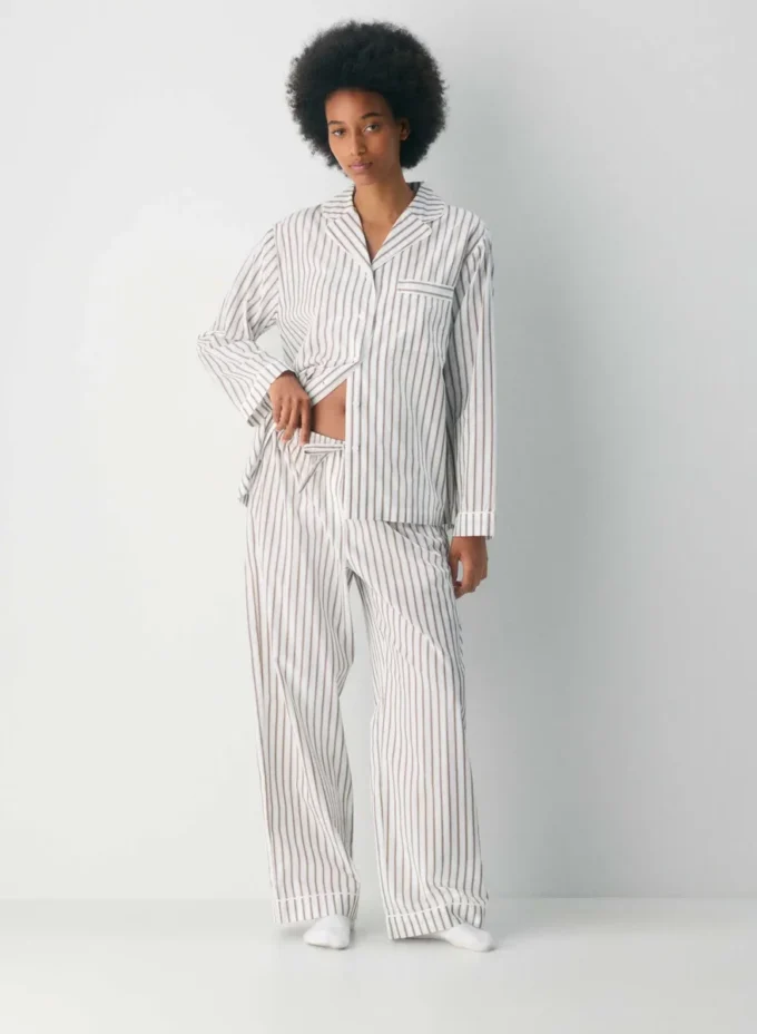 Pantalón de pijama Laze Poplin Pantalón de pijama Laze Poplin