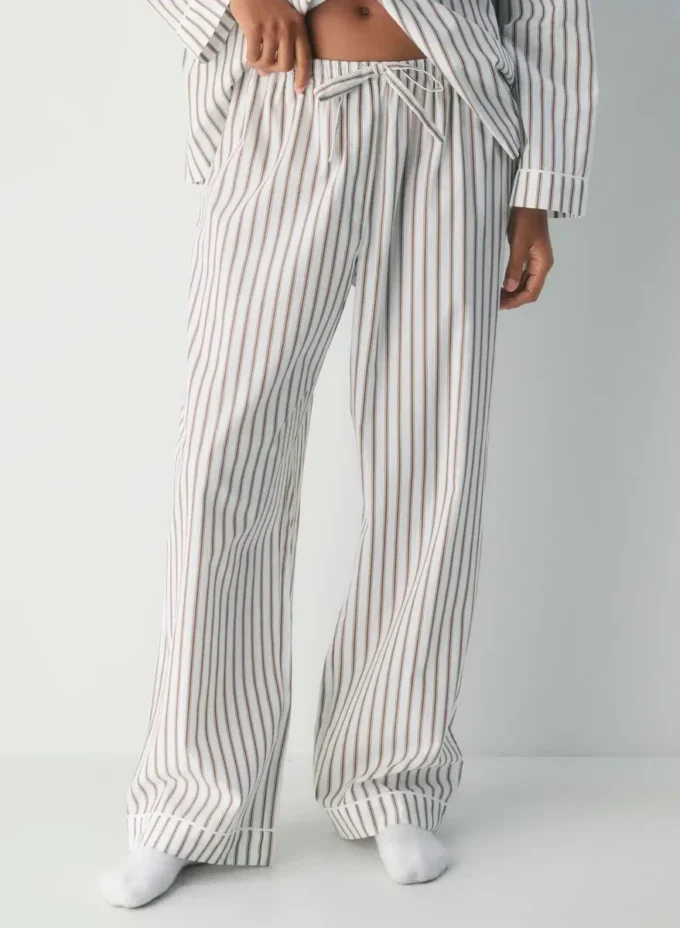 Pantalón de pijama Laze Poplin Pantalón de pijama Laze Poplin