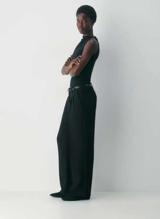 Pantalón Effortless Pant™ Curve-Fit de talle bajo – Crepette™ Pantalón Effortless Pant™ Curve-Fit de talle bajo – Crepette™